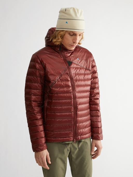 10282 - Lopt Zip Hood Jacket M's - Madder Red