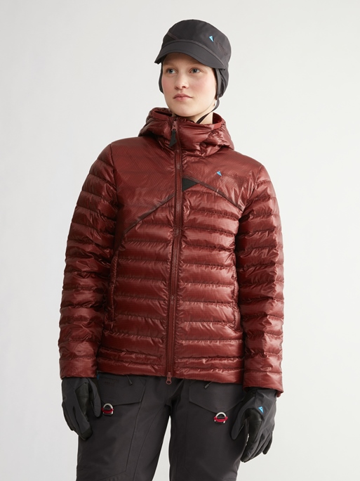 10283 - Lopt Hood Jacket W's - Madder Red