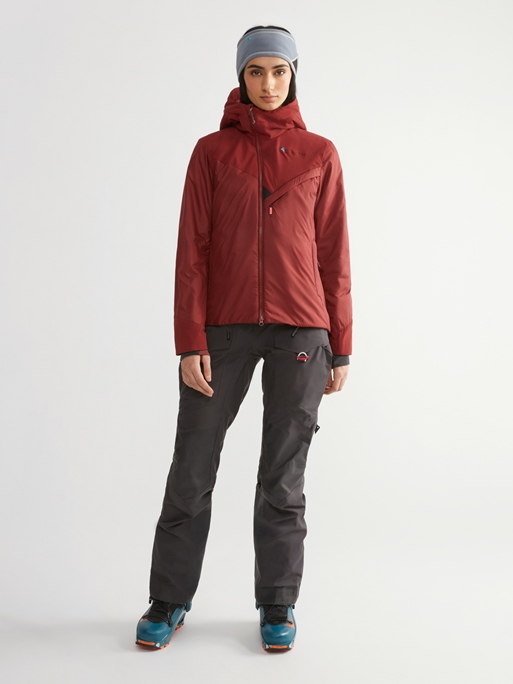 10413 - Urd Hood Jacket W's - Madder Red