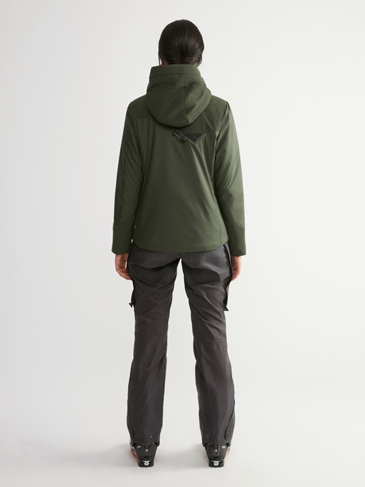 10413 - Urd Hood Jacket W's - Rosin Green