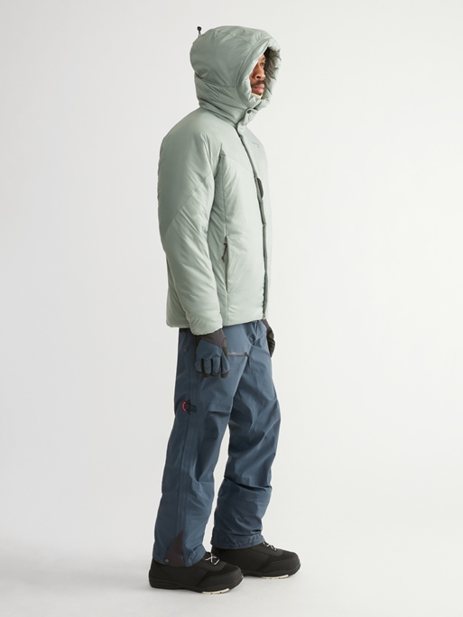 10414 - Lödyn Hood Jacket M's - Faded Green