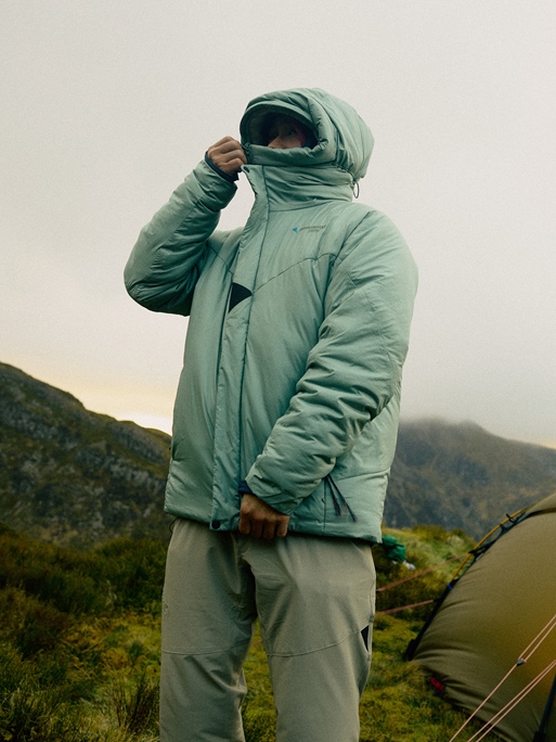 10414 - Lödyn Hood Jacket M's - Faded Green