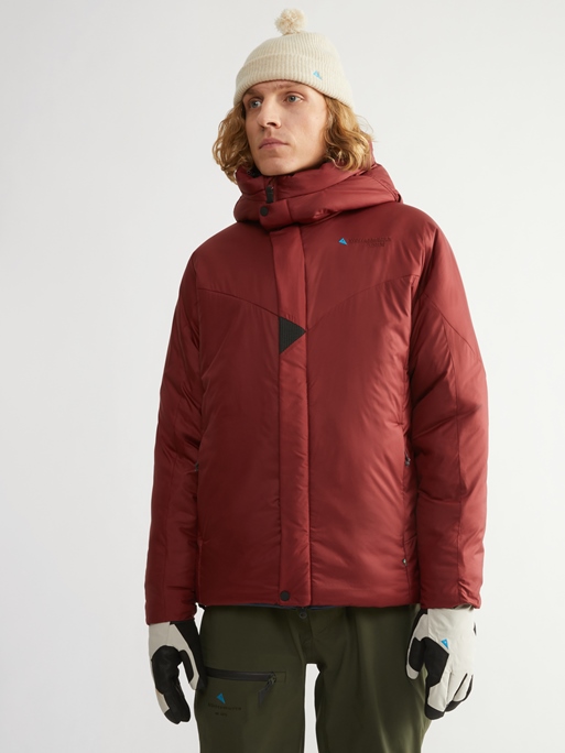 10414 - Lödyn Hood Jacket M's - Madder Red