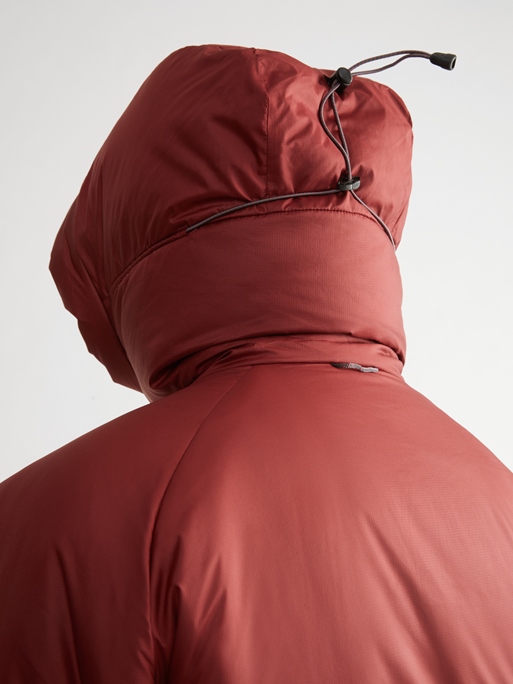 10414 - Lödyn Hood Jacket M's - Madder Red