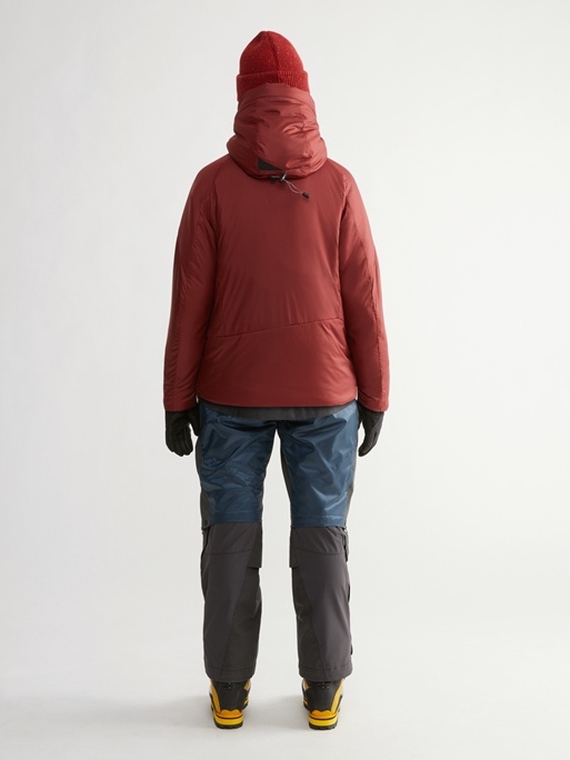 10415 - Lödyn Hood Jacket W's - Madder Red