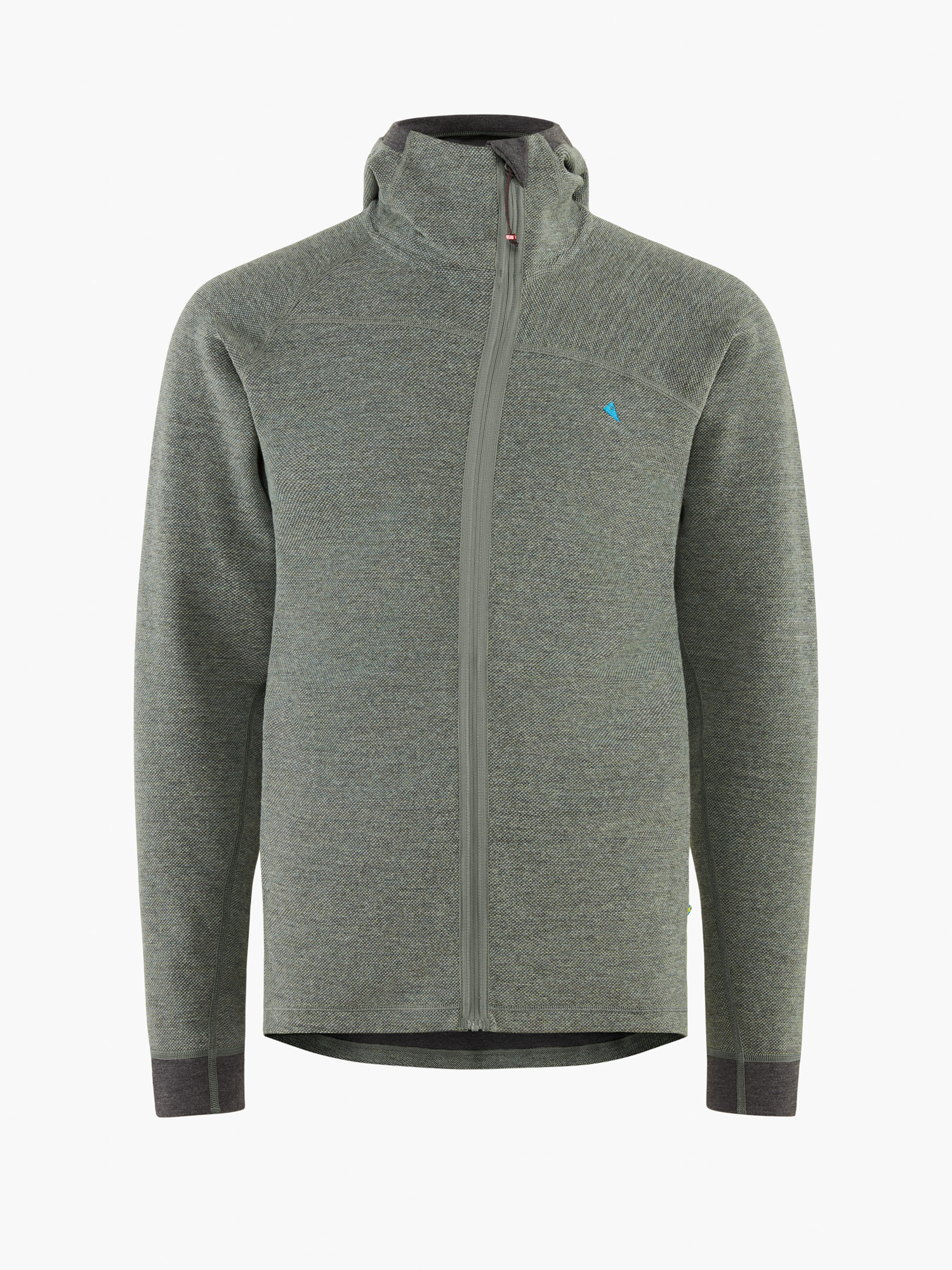 Hödur Hooded Zip, Men's | Swamp Green - Klättermusen