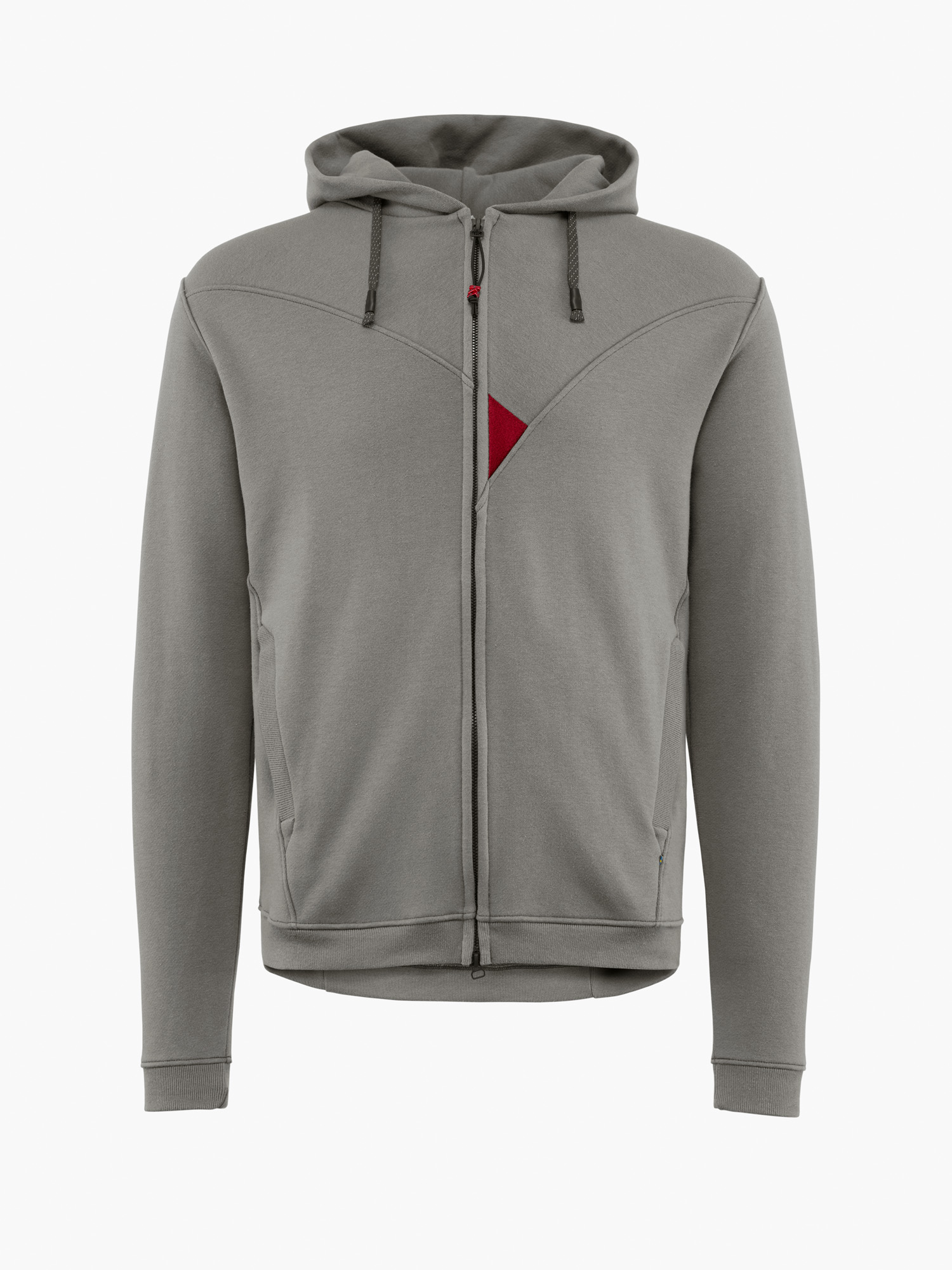 Klättermusen Bauge Zip Hood, Men's | Granit Grey - Klättermusen